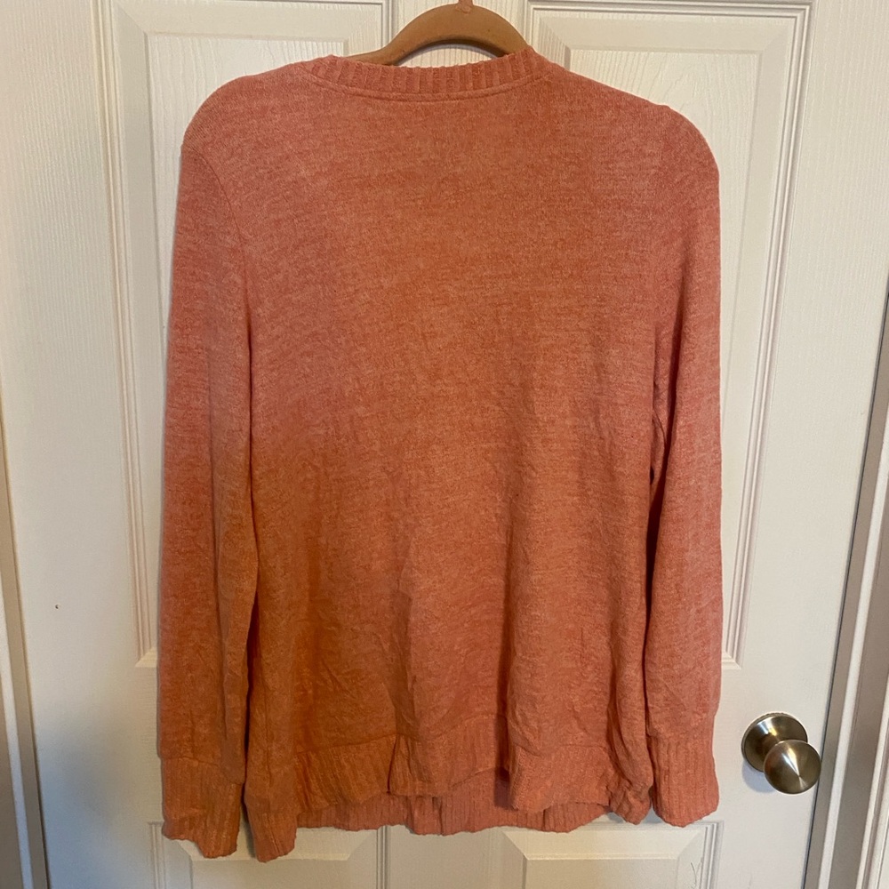 Torrid size 00x 10 M/L Super Soft Plush V-Neck Long Sleeve Top - Picture 8 of 8
